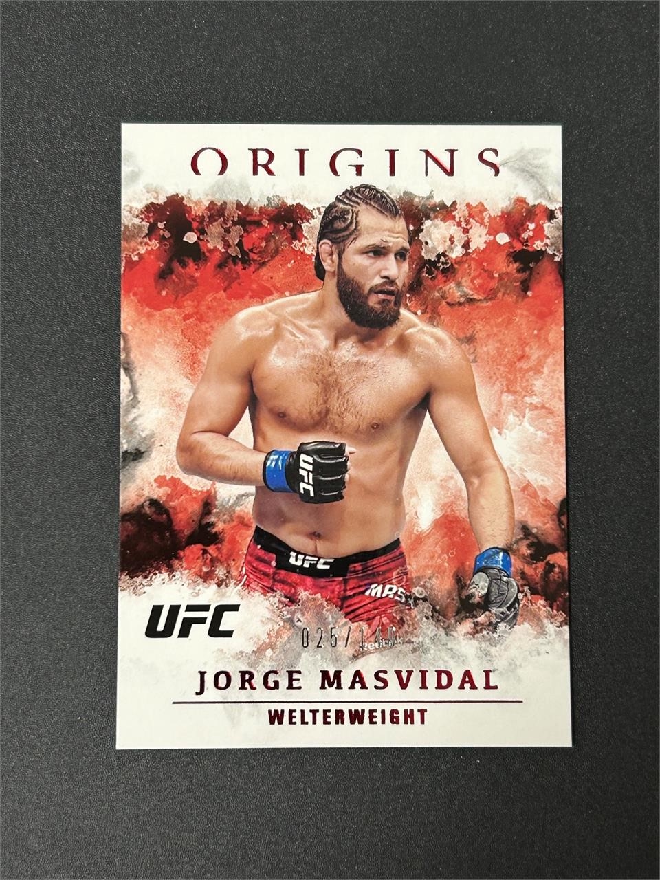 2021 Origins UFC Jorge Masvidal RED #/149