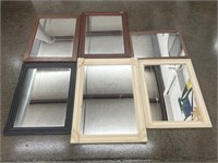 (6) Assorted Mirrors