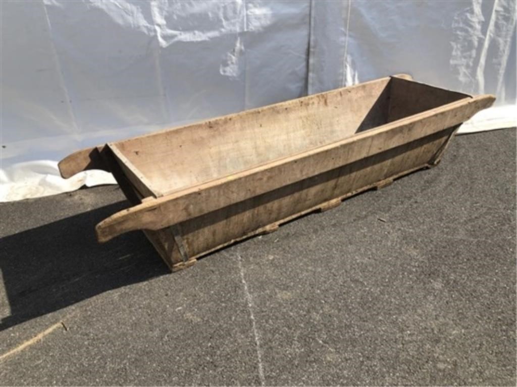 Wooden Scalding Trough