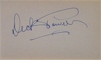 Dick Powell signature slip