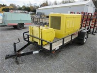 Generator Mounted on Carmate T/A Trailer