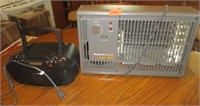 Radio & electric heater