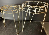 Set of Wire Plant Stands