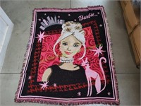 Barbie Woven Throw Blanket
