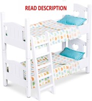 Melissa & Doug Mine to Love Wooden Play Bunk Bed (