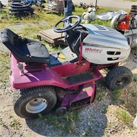 White Riding Mower as is