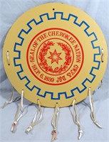 SEAL OF THE CHEROKEE NATION WALL HANGER