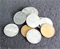 13 WHEAT CENTS - 11 ARE STEEL CENTS