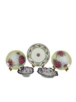 5- Assorted Antique Porcelain Dishes