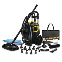 McCulloch MC1385 Deluxe Canister Steam Cleaner wit