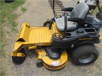 1733) Hustler zeroturn mower 54" cut- not running