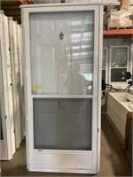 34"x76" LH Steel Door/Storm Door Combo