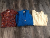 Vintage Women’s Shirt Sweaters 1970’s 1960’s Sears