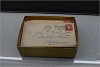 Box of Old Postcards/ Letters