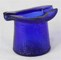 Cobalt Blue Glass Tophat