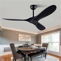 USED - QUTWOB 52" Ceiling Fan with Remote Control