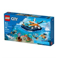 $40  LEGO City Explorer Diving Boat Set 60377
