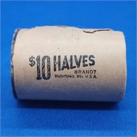 BANK SEALED ROLL OF KENNEDY HALF DOLLARS