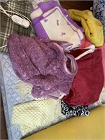 Lot of blankets various sizes some heated