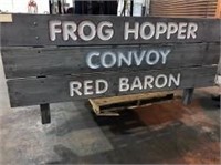 Frog Hopper Convoy Sign