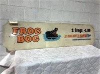 Frog Bog Game Sign