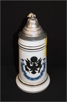 United States Air Force Stein w/ lady lithophane