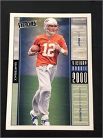 2000 UD Victory Tom Brady Rookie Card