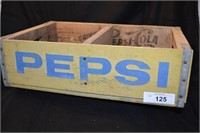 Yellow Pepsi Crate