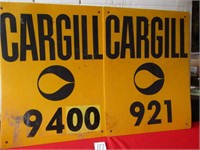 4- CARGILL VINYL SEED PLOT SIGNS 9400,921