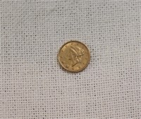 1853 US gold coin