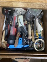 Drawer of Assorted Cooking Utensils