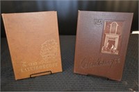 1942 & 1943 The Kaleidoscope Yearbooks
