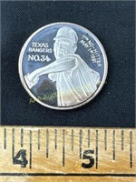 1 Troy ounce .999 fine silver medal Nolan Ryan