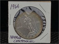 Nevada Centennial Coin 1864-1964