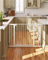 Cumbor 29.7-46" Baby Gate for Stairs, Mom's Choice