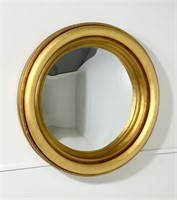 Bull's Eye mirror - 28" dia. - gold leaf, repro.