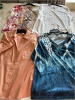 Chicos Ladies Blouses size 3 and 2