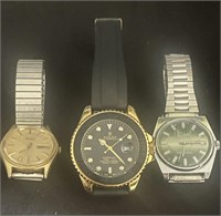 Automatic and quartz watches lot