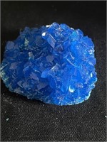 Blue quartz specimen