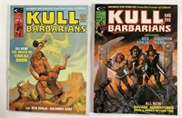 Curtis/Marvel Kull And Barbarians Nos.2 & 3 1975