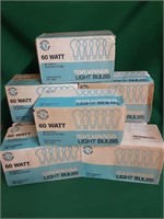 (8) Sylvania 60 Watt Light Bulbs