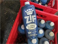 4 CRATES OF ZIF CLEANER