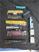 Lot Of Ho Trains Parts Or Repair