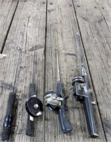 ICE FISHING RODS AND REELS