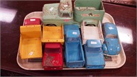 Six pressed steel Tonka vehicles including two