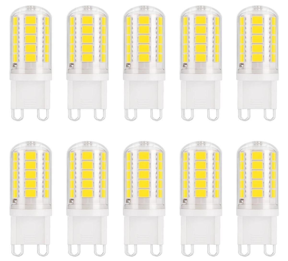 DiCUNO G9 LED Bulb 40W, 10PK - NEW