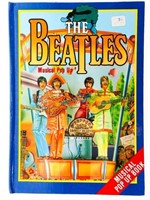 Vintage "THE BEATLES MUSICAL" Pop Up Hard Cover