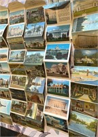 Antique U.S. states postcard booklets