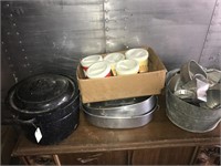 Canner, roaster,  Galvanized Tub Full Collectibles