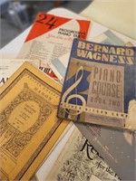 Vintage & Antique Piano Books & Music Sheets